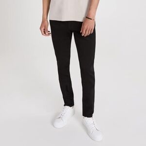 FRAME L'Homme Skinny Noir Men's Black Denim Jeans Sz 33 Regular